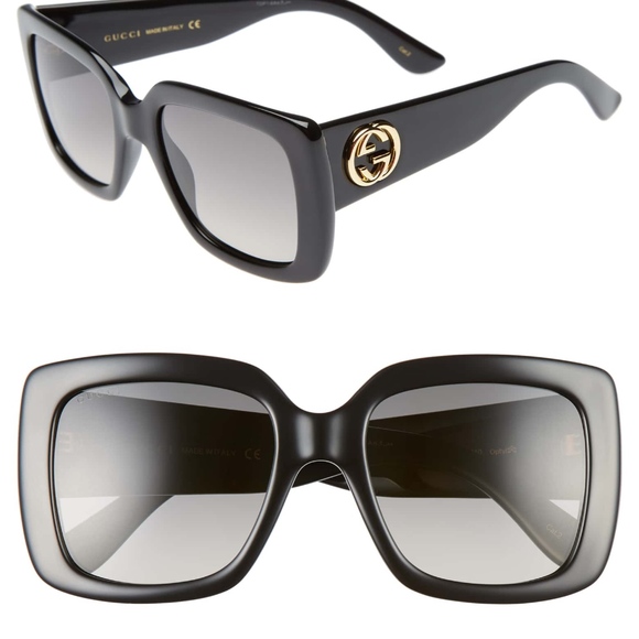 Gucci 53mm Square Sunglasses main image 9